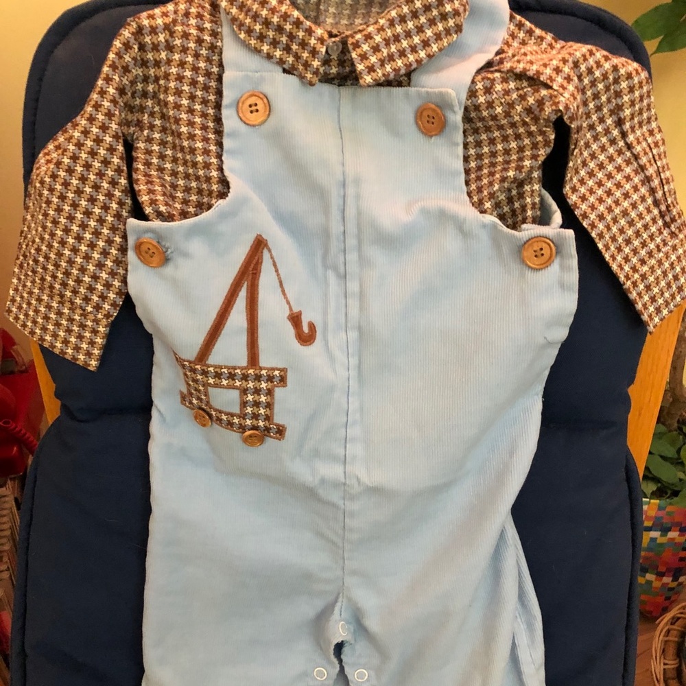Vintage 70’s 12-18 mos Boys set